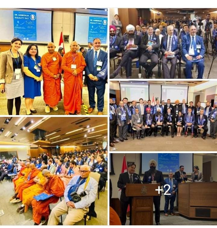 Babasaheb Dr. Ambedkar Ji's 133rd birthday was celebrated abroad